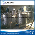 Pl Stainless Steel Jacket Emulsification Mixing Tank Oil Blending Machine Liquid Mixer Agitator